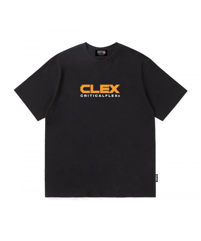 Keulitikeolpeullegseu Clex Логотип Футболка с коротким рукавом Черный/Желтый