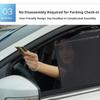 Car Window Sunshade Automatic Retractable Curtain Summer UV Protection Mesh Privacy Universal Side Window Cover Accessories