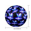 1pc Butterfly Magic Sparkle Theme Soccer Ball Football, Size 5, Lightweight PVC, Outdoor Training Soccer Ball,Gift c6524