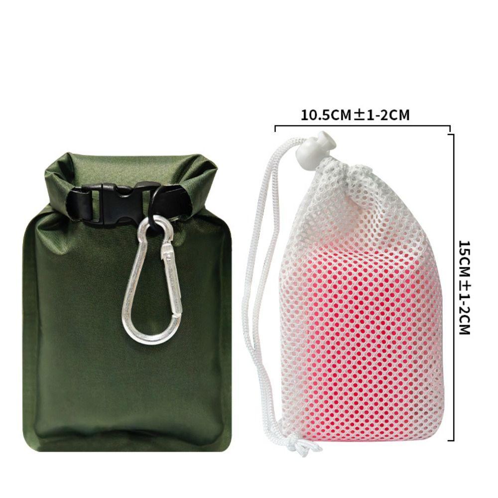 Foldable Sealed Soap Holder Leak-Proof Travel Soap Bar Bag Multi-Functional Soap Bar Case  Camping