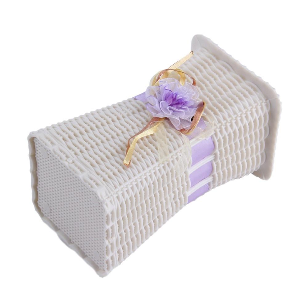 Многоразовая пластиковая ваза для цветов, украшение дома, нежная дизайнерская ваза (Цвет случайный)