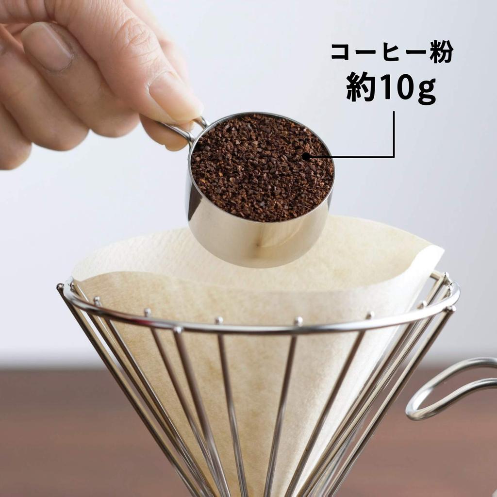 Кофейный инструмент KOGU Shimomura Planning Coffee Measure 10 г [Сделано в Японии] Можно мыть в посудомоечной машине Для измерения кофейных зерен 1 чашка Компактная канистра Мини Кемпинг