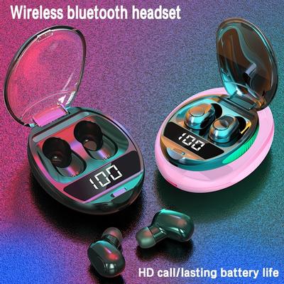 L30 TWS Bluetooth 5.0 Мини-наушник Беспроводная гарнитура Цифровой зарядный бокс Спортивные водонепроницаемые наушники