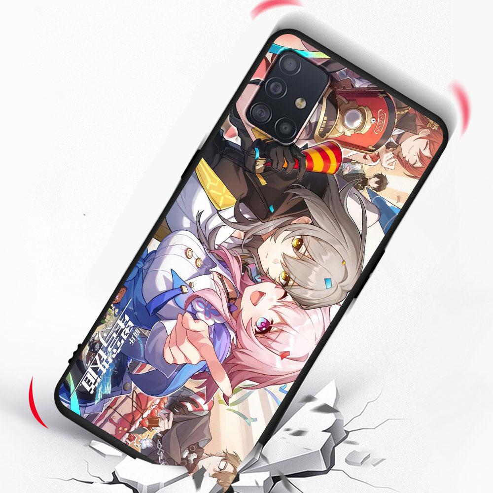 Чехол Honkai Star Rail для Samsung Galaxy A54 A53 A14 A51 A12 A52s A02s A52 A21s A22 A32 A41 A13 A22 A31 A32, чехол для телефона из ТПУ