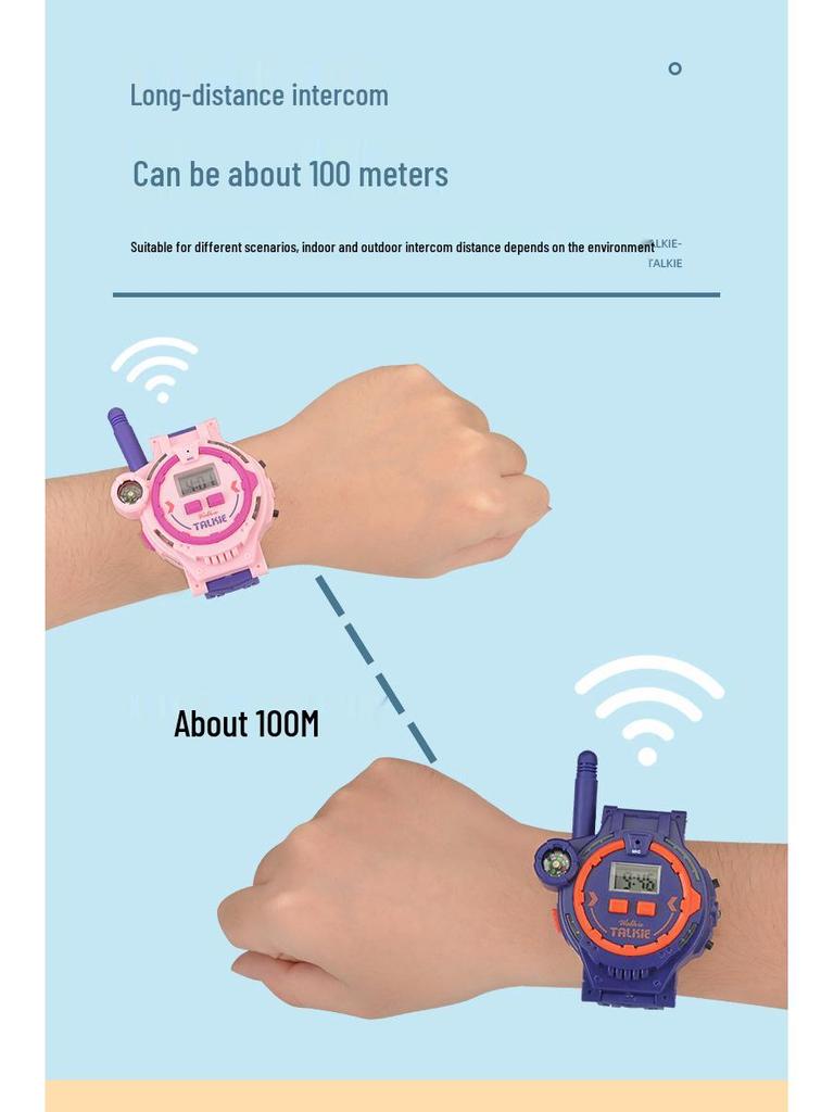 Детская умная рация-часы: Беспроводная игрушка для звонков для взаимодействия родителей и детей