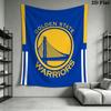 Golden State Warriors Wall Tapestry Aesthetic Wall Hanging Printed Fabric Blanket Decorative Tapestries for Bedroom Living Room Home Decor