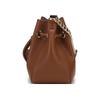 New MICHAEL KORS Phoebe Cow Leather Bucket Bag, Shoulder Bag Women's Leather Brown 32H1G8PD0L-230