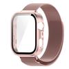 Чехол для ПК + Металлический миланский ремешок для Huawei Watch Fit 3/4/4 Pro Защитный бампер для экрана Удобный ремешок для Huawei Watch Fit 4 Pro