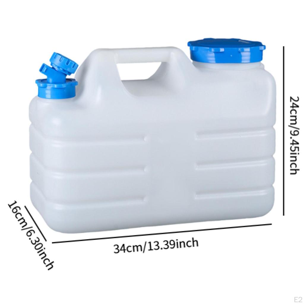 Кемпинговый контейнер для воды бочка с краном пищевой без протечек ручка бак для хранения