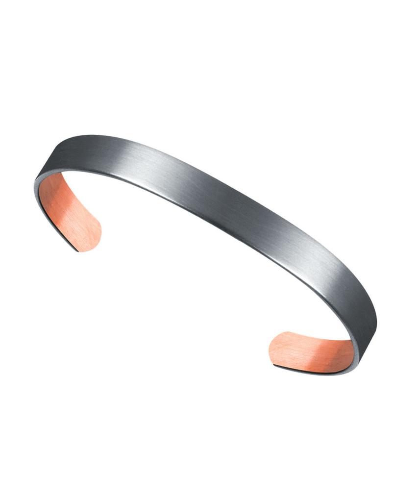 Sabona London Sgr Nano-Ceramic Smoky Gray Copper Bangle