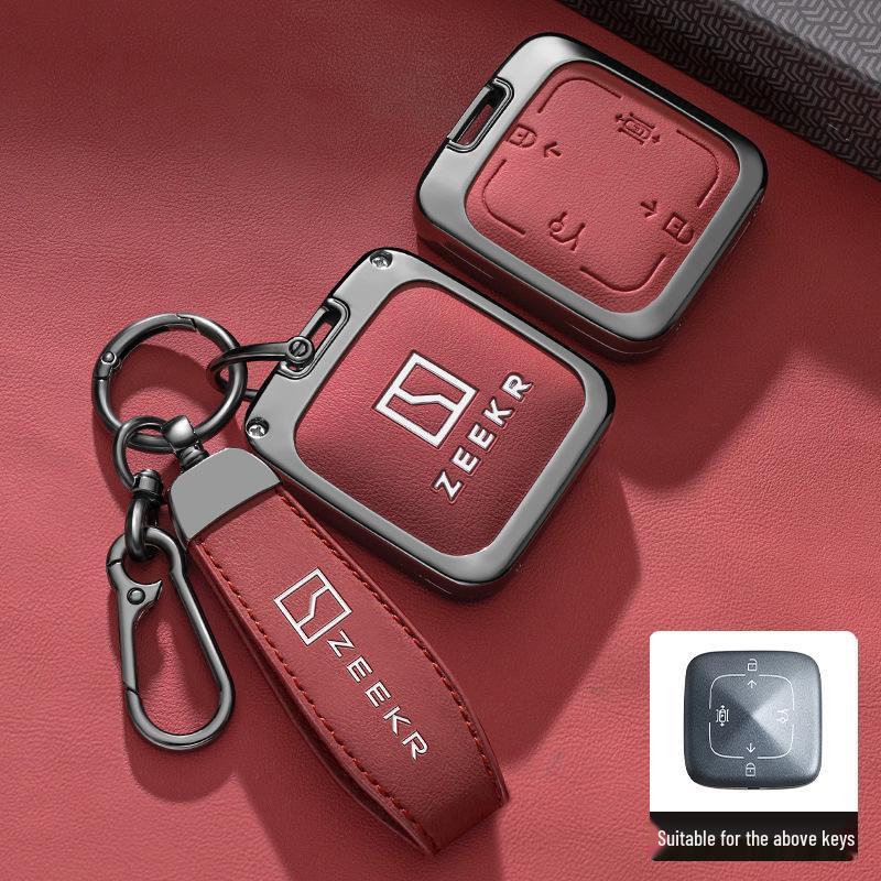 Bluetooth Брелок-Ключница для Zeekr JiKe 007 - Автоаксессуар, Чехол, Пряжка и Мужская Сумка