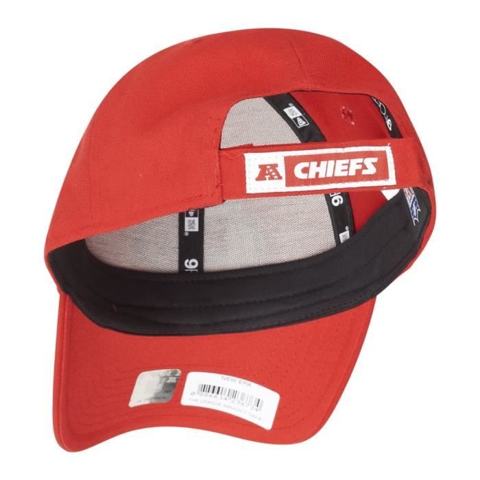 Casquette 9FORTY - New Era - NFL Kansas City Chiefs - Rouge - 100% Polyester - Mixte