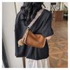 Сумки Бостон Женская 2024 Новая Высококлассная Сумка-багет на плечо: Популярная маленькая сумка-подушка кроссбоди с широким ремнем