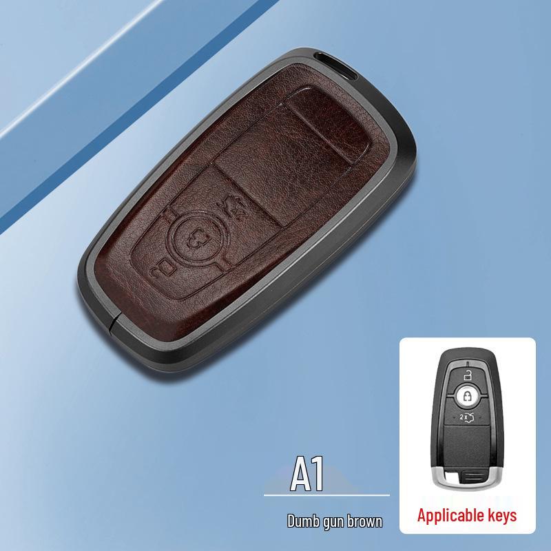 Metal Protective Key Shell for 2015-2017 Ford Mustang - Unisex Design