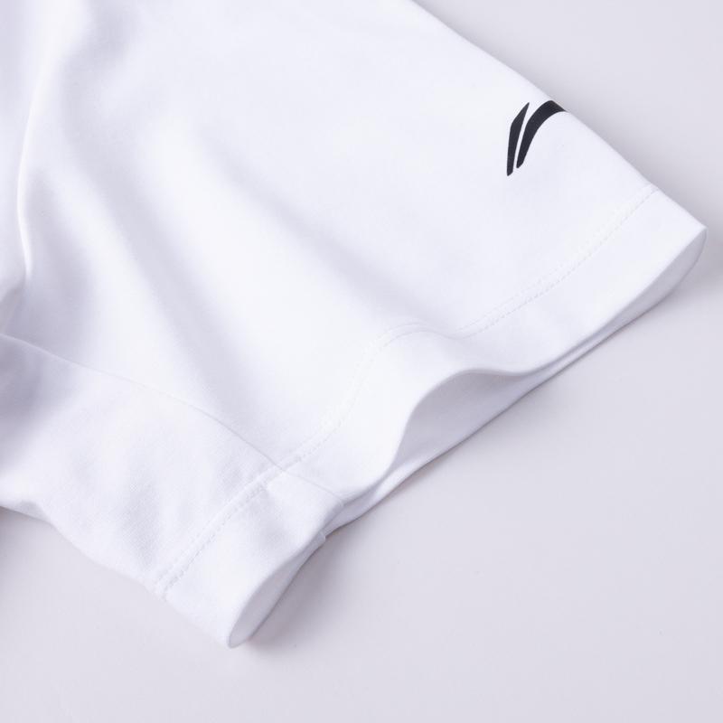 Li-Ning Удобная дышащая рубашка-поло женская топы Белый APLW588-1