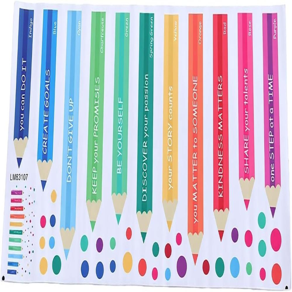 Self-Adhesive Pencil Wall Stickers Removable Dot Wall Stickers For Living Room