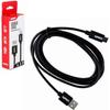 KMD USB Type C Cable for Nintendo Switch, Black