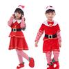 Радостный рождественский эльф наряд для малыша для рождественской вечеринки костюм Клауса