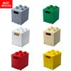 MOC Кубики Почтовые Ящики Контейнеры 2x2x2 Совместимы с Собираемыми Частицами 4345 4346 Строительные Блоки Части