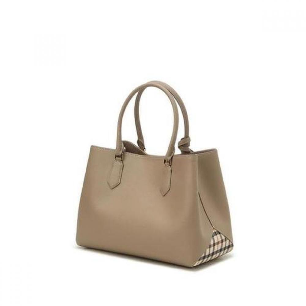 Daks Beige Check Tote Bag   Silk Scarf Dcba4e132i2 Dcsc4e144i2