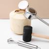 Stainless Steel Coconut Opener Tools Rubber Hammer Hand Hole Puncher  Coconut Water Enthusiasts
