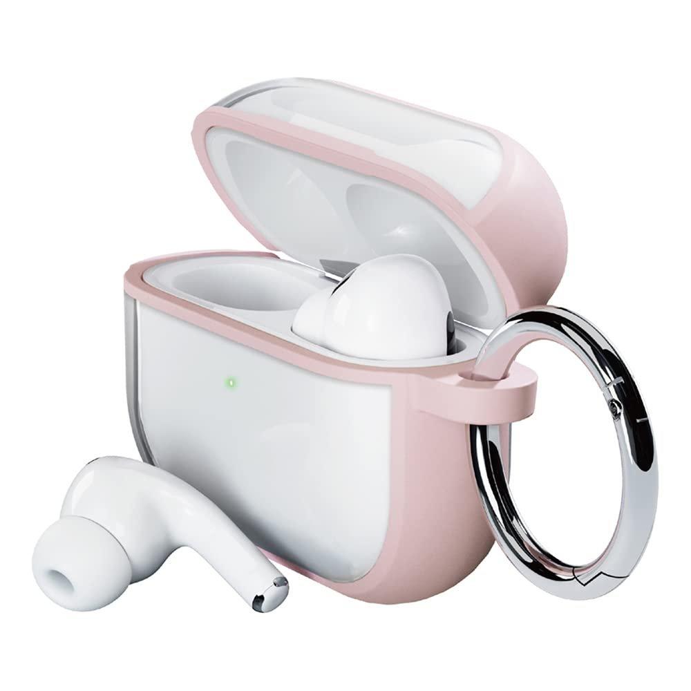 Premium Style Tough Case for AirPods Pro 1st & 2nd Gen Pink PG-APP2HB03PK MIL-Spec Hybrid Case