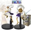 В наличии 18 см Аниме Игрушка ФИГУРКА ONE PIECE Ника Манки Д. Луффи Фигурки Действия Куклы ПВХ Модель Коллекционная Статуя Игрушка Новогодний Подарок