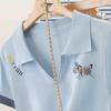 Sibashi Women's Embroidered Polo Knit T-Shirt