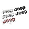 For Jeep Metal Sticker for JEEP Wrangler Tj Jk Jl Grand Cherokee Commander Renegade Liberty Compass Patriot Car Front Trunk S