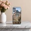 A-Архитектурный пейзаж B-Барселоны Чехол для телефона Samsung S25,24,23,22,30,21,10,9,Ultra,Plus,Lite,FE,4,5 G Мягкий черный чехол