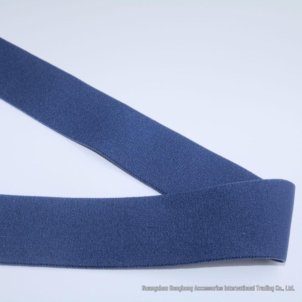 High-Elastic Polyester Imitation Nylon Band for Waistbands and Skirts