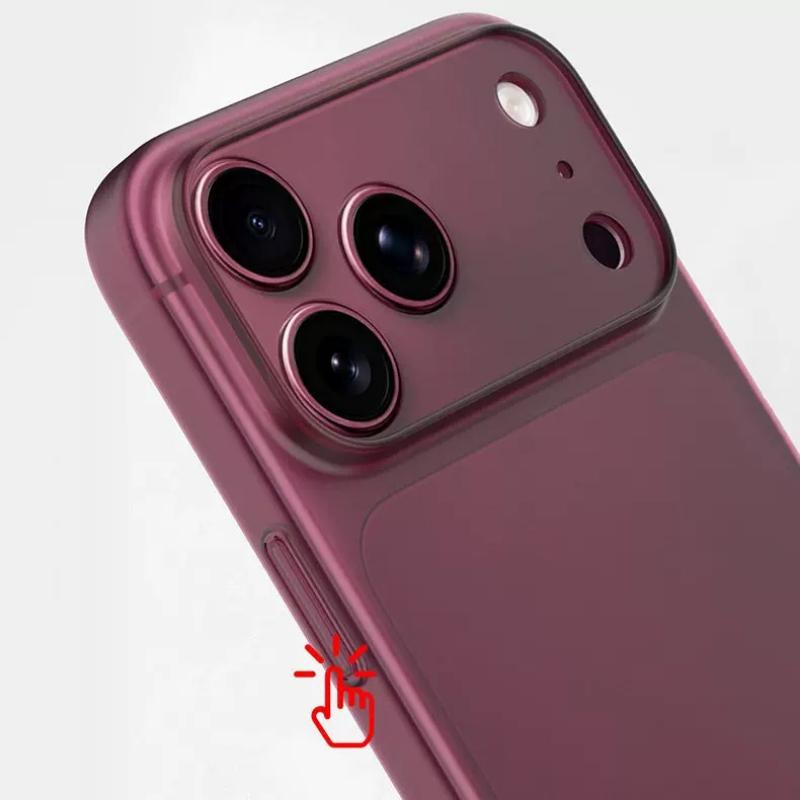 Тонкий ПП чехол для IPhone 18 Pro Max Чехол Модный Матовый Полупрозрачный Защитный Задний Чехол для IPhone 18 Pro Чехол для Телефона Funda