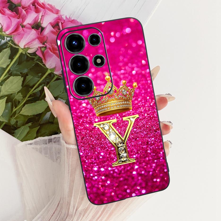 Для Itel Super 26 Ultra Чехол S688LN Стильный Чехол с Буквами-Коронами Мягкий Силиконовый Чехол для Телефона Для Itel S26 Ultra Super 26Ultra Fundas