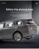 1:32 Высокодетализированная модель автомобиля L9 со звуком и светом, Инерционная модель из сплава, Украшение