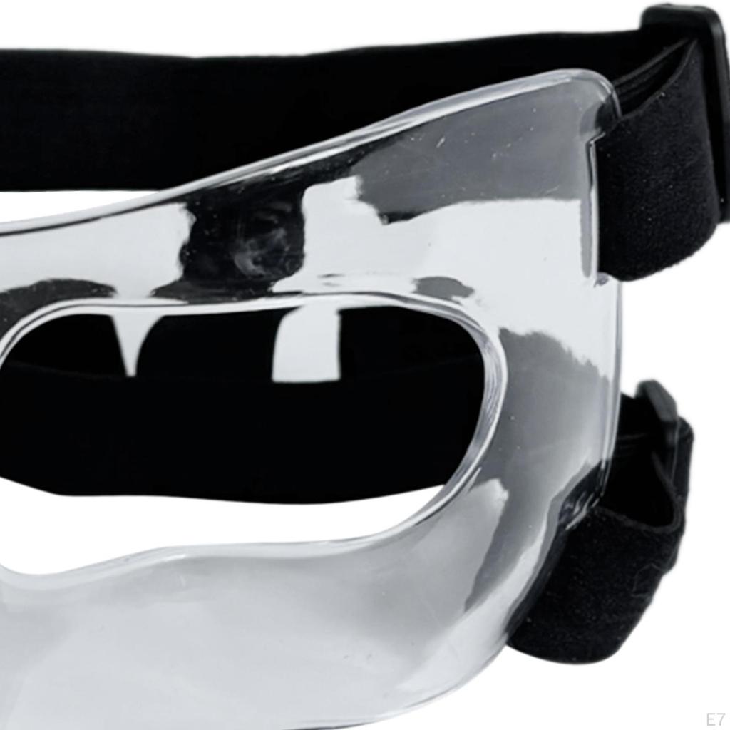 Баскетбольная маска для лица для взрослых со сломанным носом, эластичный ремешок