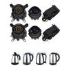 Replacement Electric Kettle Base Components Including Thermostat Switch and Connector for Temperature Monitoring