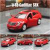 1/43 Cadillac SRX Внедорожник Литой Металлический Игрушечный Автомобиль Модель для Детей Инерционная Машинка Миниатюрная Коллекция Подарок Ребенок Мальчик Спичечный Короб