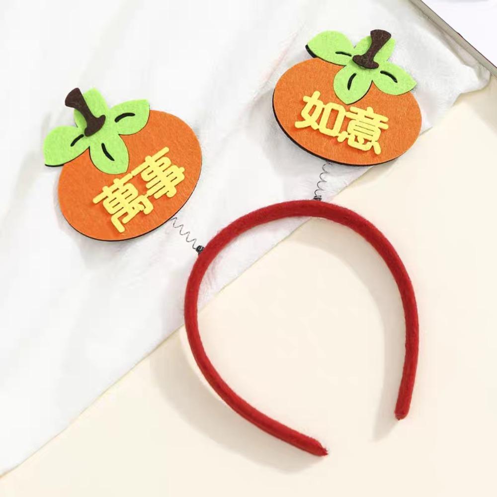 Headdress New Year Hair Hoop Felt Snake Hairband Cute 2025 Headband Party Supplies