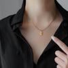 Минималистичное колье с числом 7 - Модный женский стиль