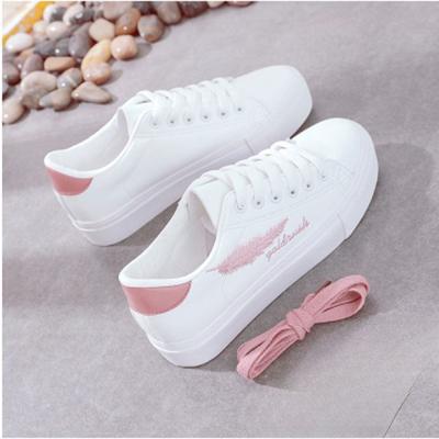 Маленькие белые туфли женские повседневные туфли на плоской подошве с парусиновыми туфлями белые туфли женские туфли