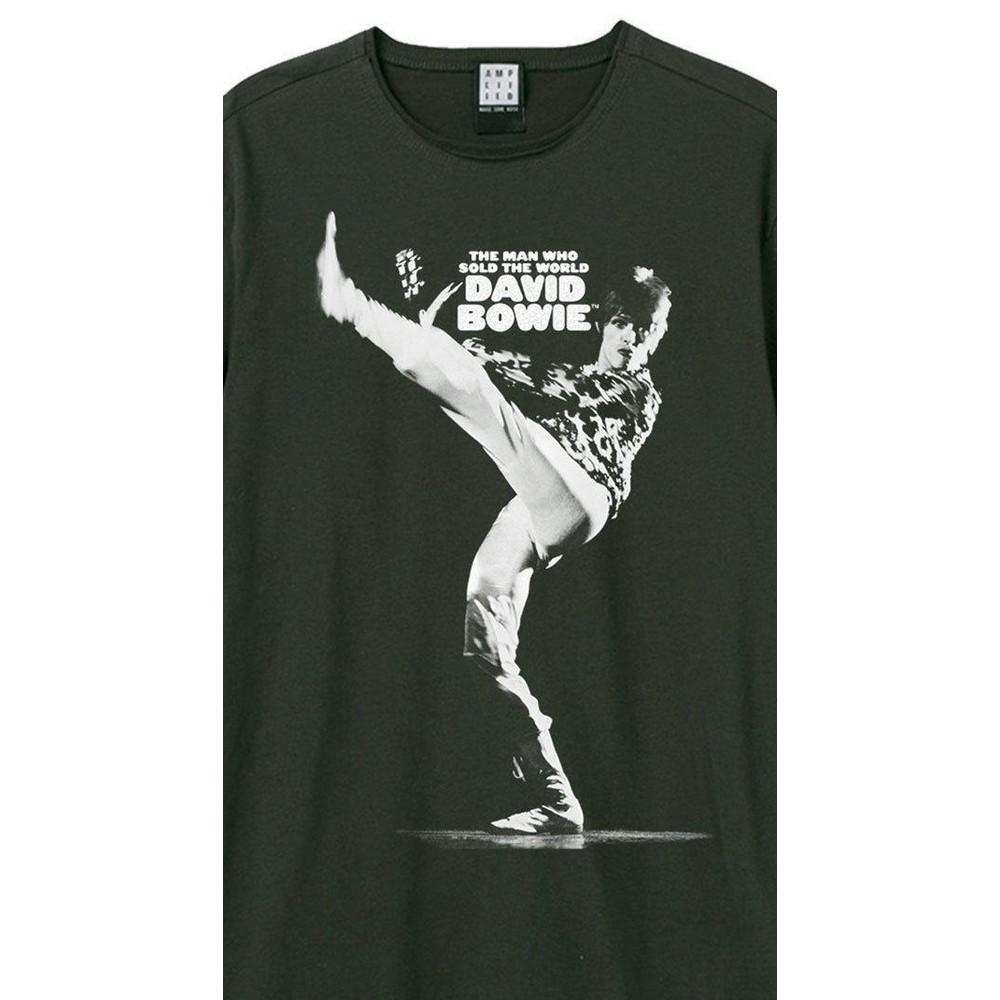 Amplified Unisex Adult The Man Who Sold The World David Bowie T-Shirt
