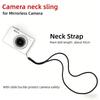 Universal Camera Wrist Strap Hand Lanyard Shockproof Rope for Ricoh GR3 GR4 GR3X Sony RX100 VII ZV-1 ZV-E10 Canon G7X Fuji XT5