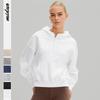 Personalized Fashion Brand Half Zip Hoodie Fashionable Loose Fitting Pullover Hoodie Long Sleeved Top Pullovers & Long Sleeves Women’s