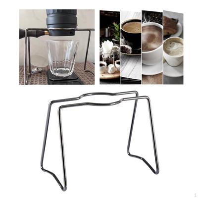 Подставка для капельницы для кофе, металлический держатель для сундука, антикварный, портативный аксессуар для эспрессо для