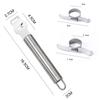 Portable Stainless Steel Lemon Zest Peeler Peeling Tool Kitchen Gadgets Orange Peeler Fruit Grater