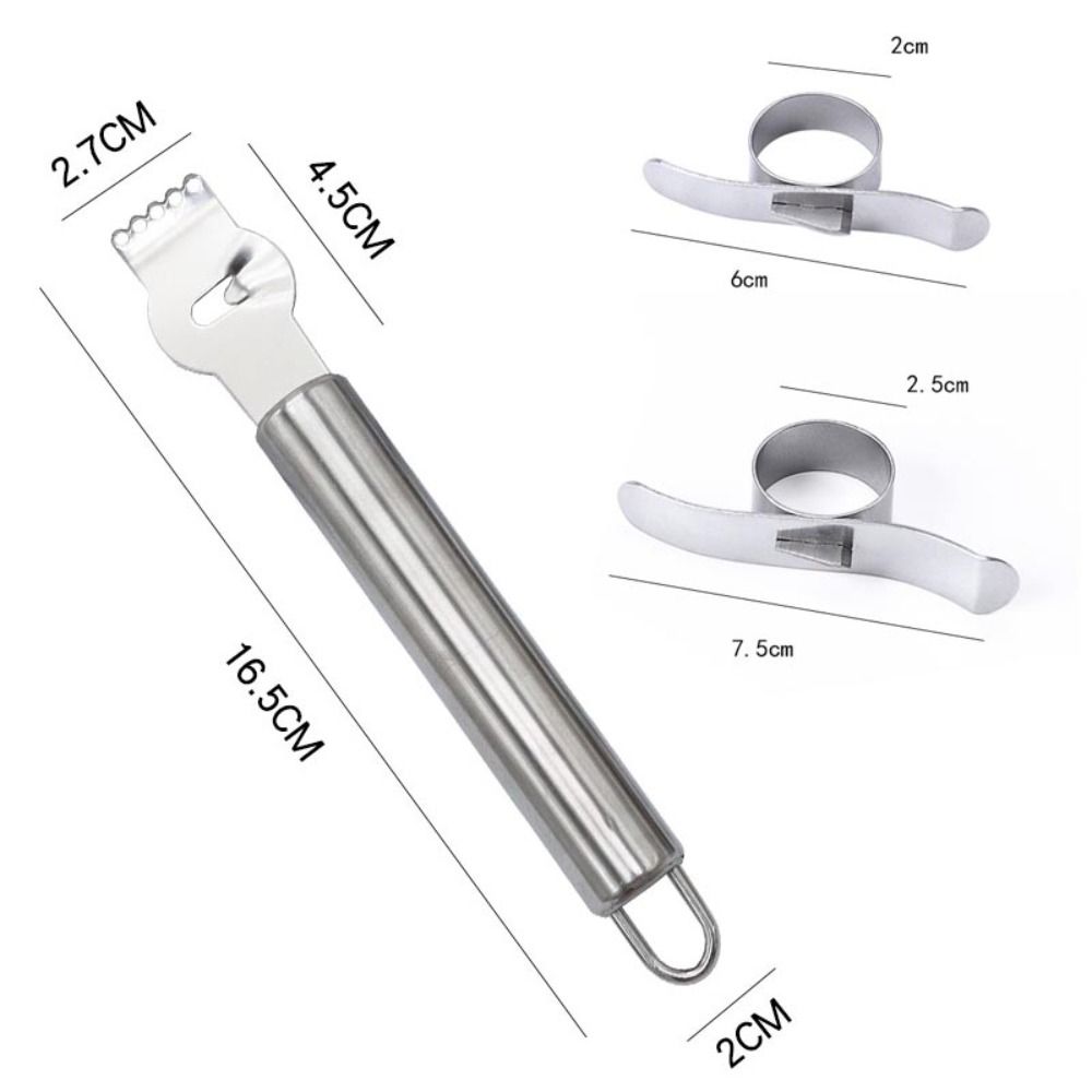 Portable Stainless Steel Lemon Zest Peeler Peeling Tool Kitchen Gadgets Orange Peeler Fruit Grater
