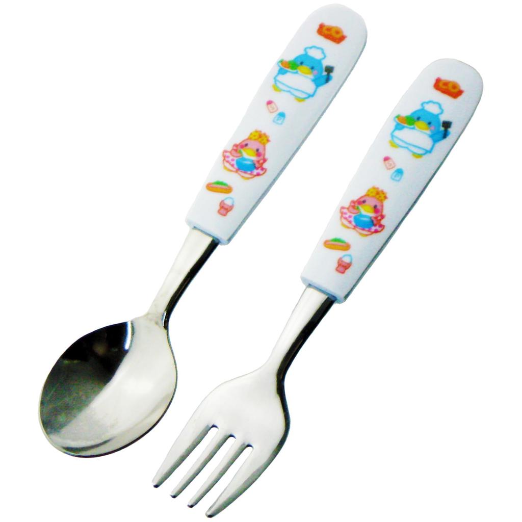 Nagao Spoon and Fork Ben Betty Dishwasher Made in Japan Children's Set, & Design, 13.8cm, Safe,