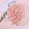 Double Layer Mulberry Silk Sleep Cap for Women - Hair Care & Postpartum Protection