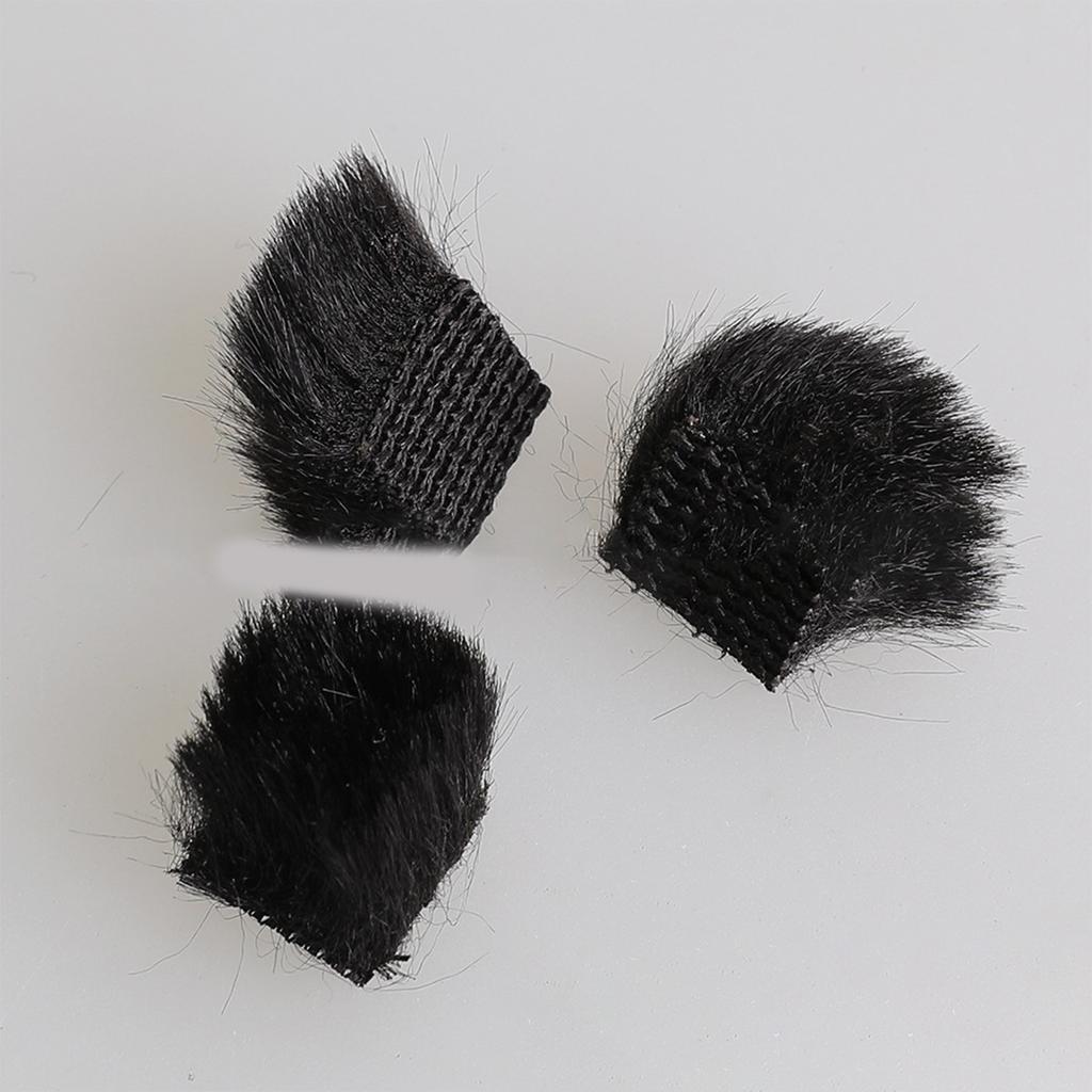 Furry Outdoor Action Camera Microphone Windscreen Muff for GoPro Hero 8 9 Microphone Wind Cover Fuzzy Mic Cover