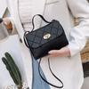 Женская модная сумка через плечо, полосатая маленькая квадратная сумка, модная корейская сумка Lingge для женщин, кошельки и сумки